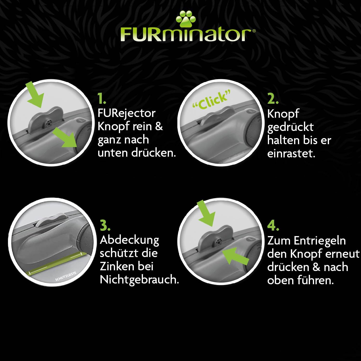Furminator Kurzhaar Katze S details