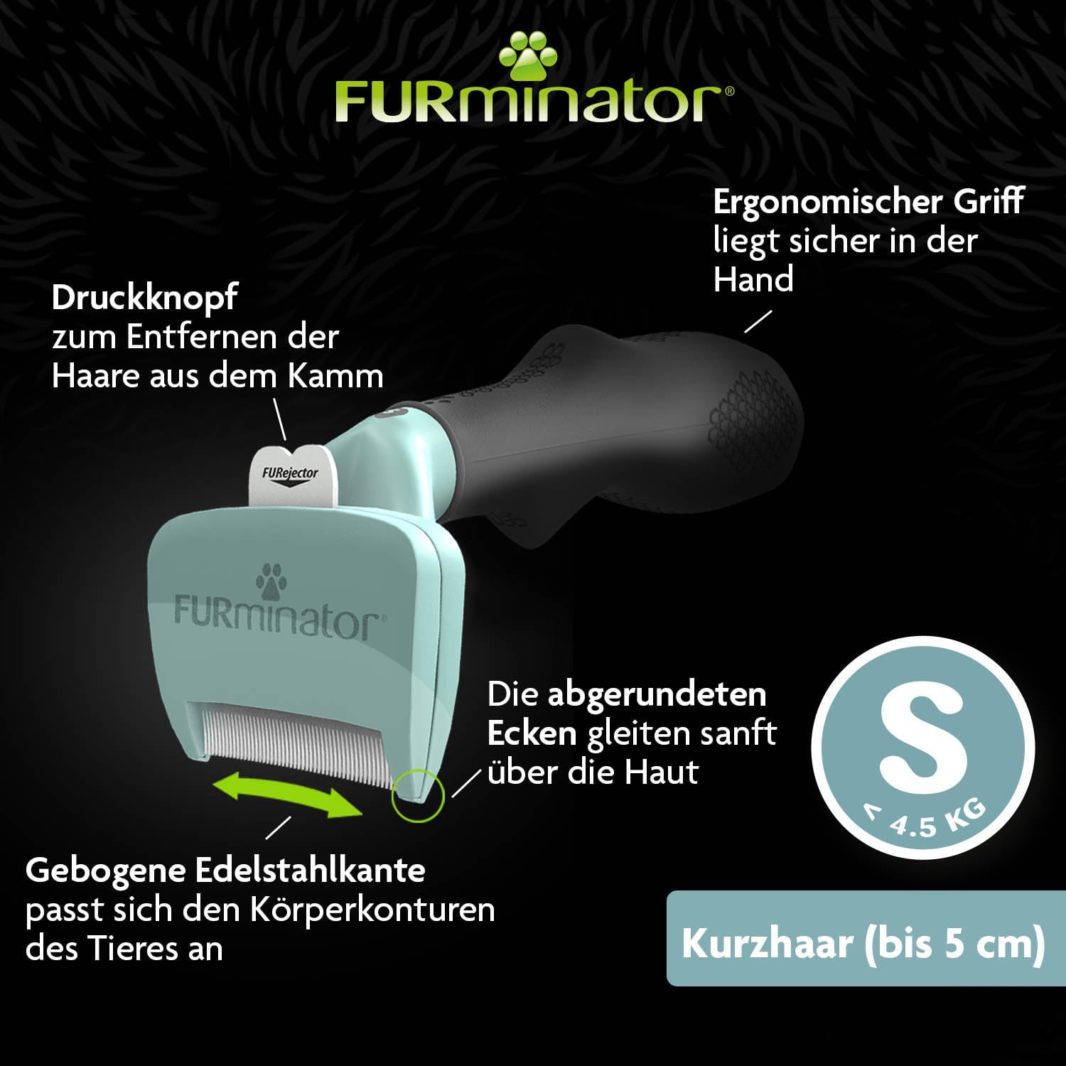 Furminator Kurzhaar Katze S kratzer